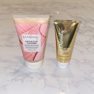 Ulta kaolin clay cleanser 
Ulta 24k magic peel off mask